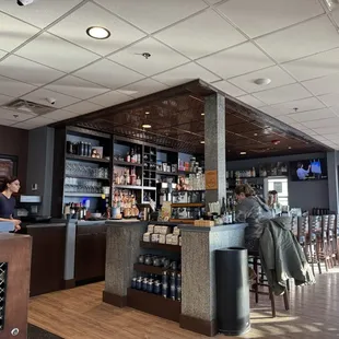 Bar area