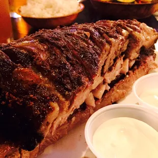 bbq ribs, food, ribs