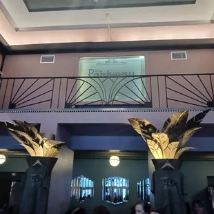 Balcony overlooking the atrium