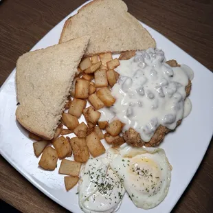 Country fried steak