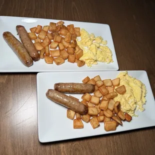 Kids breakfast plate