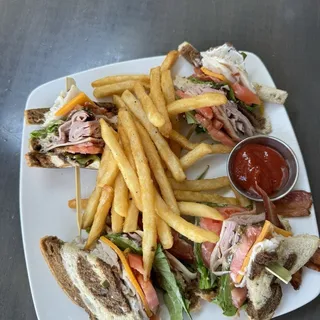 Triple Decker Turkey Club