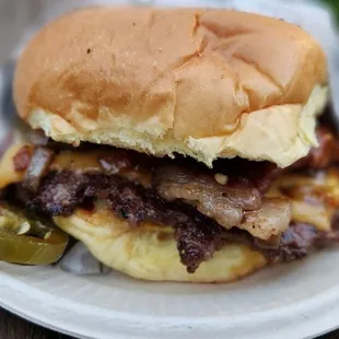 Ace High BBQ Wagyu Burger