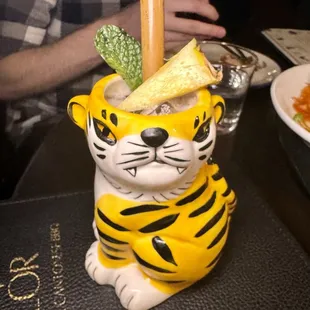 Tiger Uppercut - Toki whiskey, house made all spice dram, anise, lime