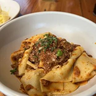 Pappardelle Bolognese