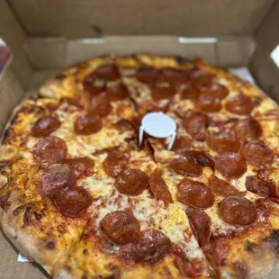 Pepperoni pizza
