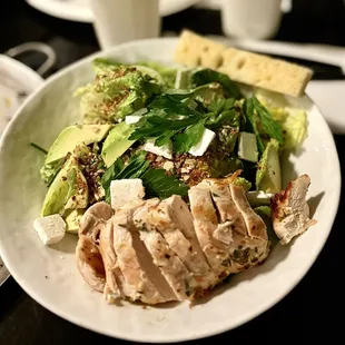 Green Goddess Salad w/added jidori chicken