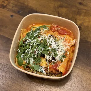 Agnolotti alla Norma