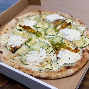 Fiori e Limone Pizza