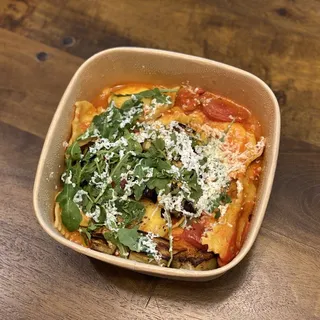 Agnolotti alla Norma