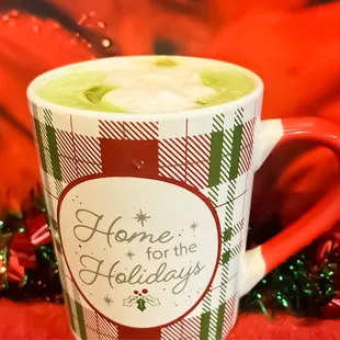 Spread some holiday matcha joy to those around you today.