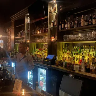 The bar