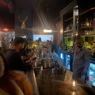 The bar