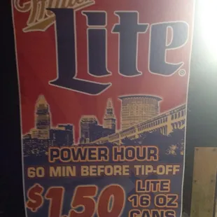 Have special on numerous 16oz cans Lite, Coors Light, Yuengling , Bud Light , Pabst ,Labatt and more