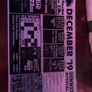 Specials