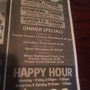 Trivia