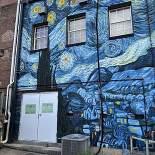 Back door (my GPS took me here so it's how I entered)