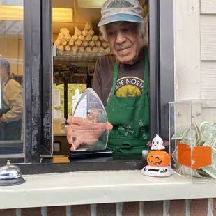 Jack with his 1st place trophy!!