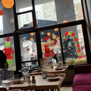 interior, sushi and sashimi
