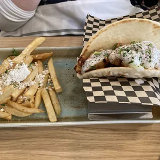 Chicken Souvlaki Wrap