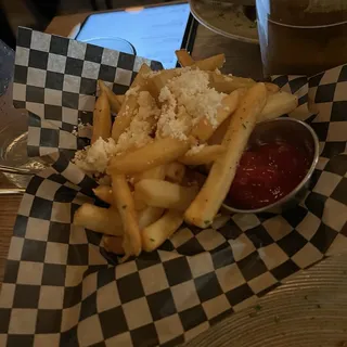 Fries with Greek Feta Cheese