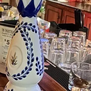 Pour of Clase Azul &amp; classic daiquiri handcrafted by beautiful Tanisha!