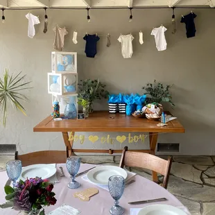 The baby shower was a success!