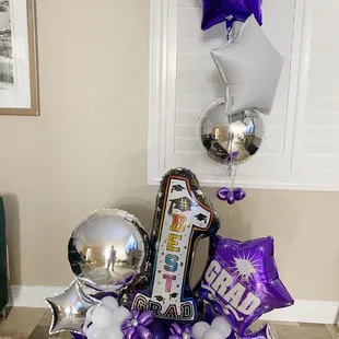Graduation Balloon Bouquet