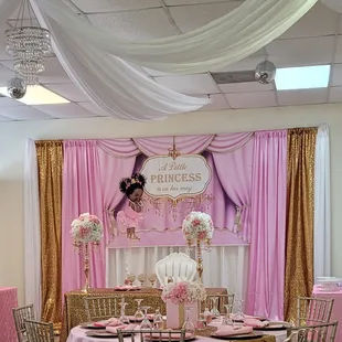 Princess baby shower
