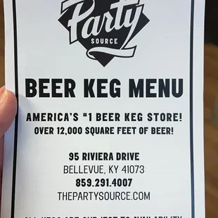 Need a Keg???? Stop on by!