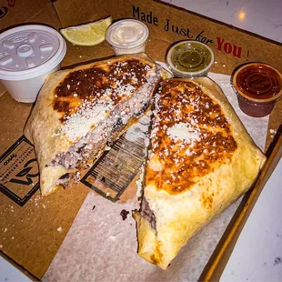 The Birria Beef Brisket (Triple B) Krunchwrap