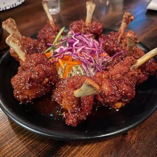 Seasoning chicken wings