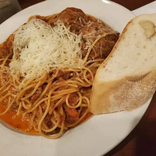 Spaghetti and Meatballs