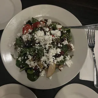 Strawberry, Walnut, and Pear Salad