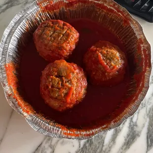 Meatballs Tray