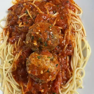 Spaghetti Meatballs