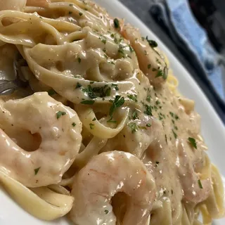 Shrimp Alfredo