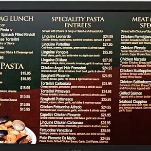 Menu 2 of 3, June 2024