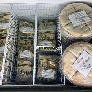 Frozen stuffed pastas and Famous Breadstick Round