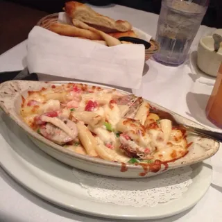 Baked Seafood Rigatoni