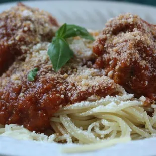 Spaghetti with Meatballs... yum!