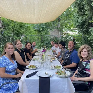 Cooking class attendees 
Fresh Mozzarella Class