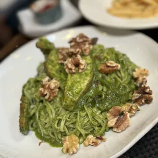 Walnut Pesto Linguine