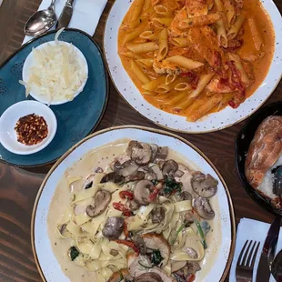 Pink Vodka Mostaccioli