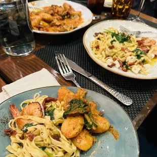 Seafood Pasta Puttanesca