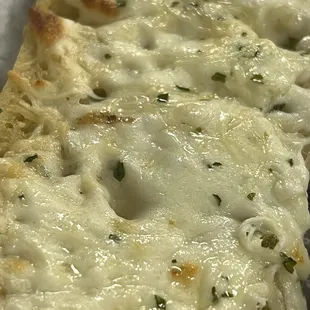 Cheesy garlic bread
