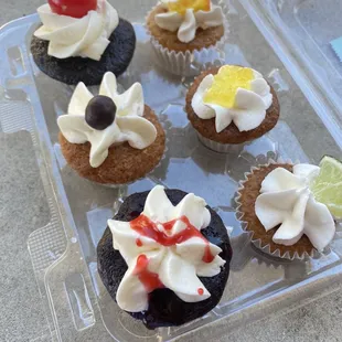 Mini cupcake sampler