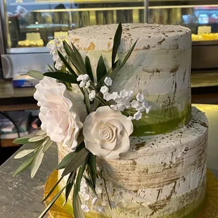 Small Custom Wedding Cake