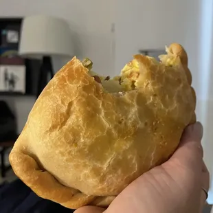 Hand pie is bigger than my hand