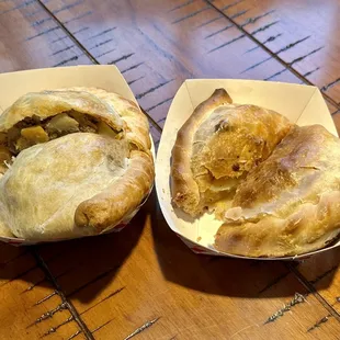 The Miner (Beef) &amp; Cheese and Potato Pasties